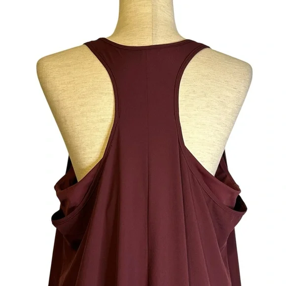 Halara Breezeful RacerPocket High Low Flowy Midi Quick Dry‎ Casual Dress Size XL - Picture 9 of 13